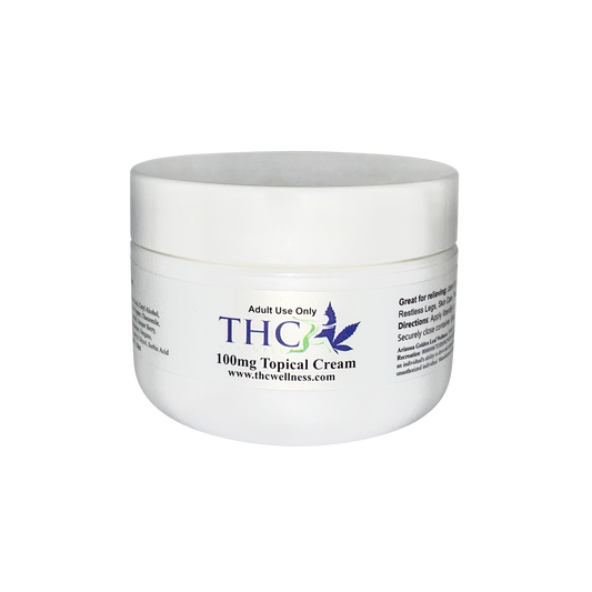 1oz 100mg THC Topical Cream