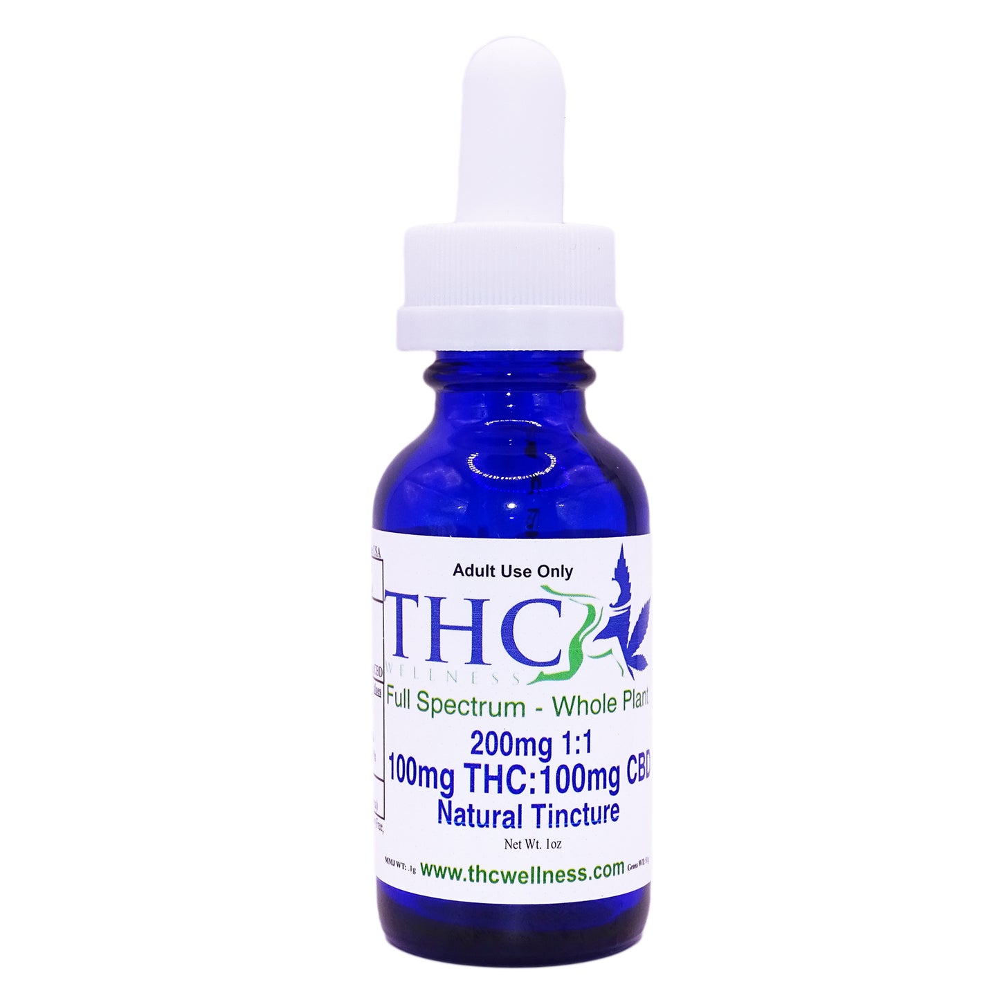 1oz 200mg 1:1 Full Spectrum Tincture