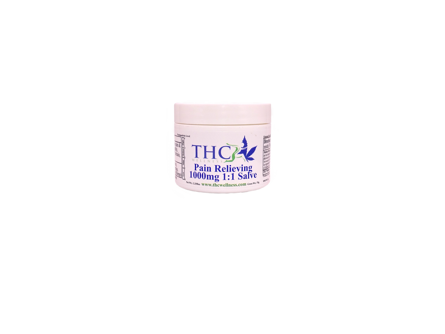 2.25oz 1000mg 1:1 Full Spectrum Salve