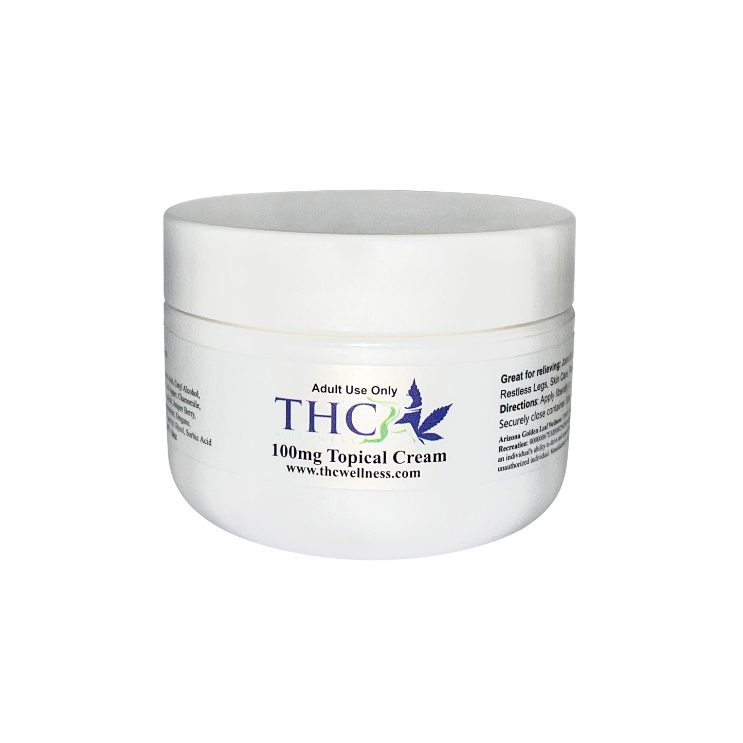 100mg THC Topical Cream