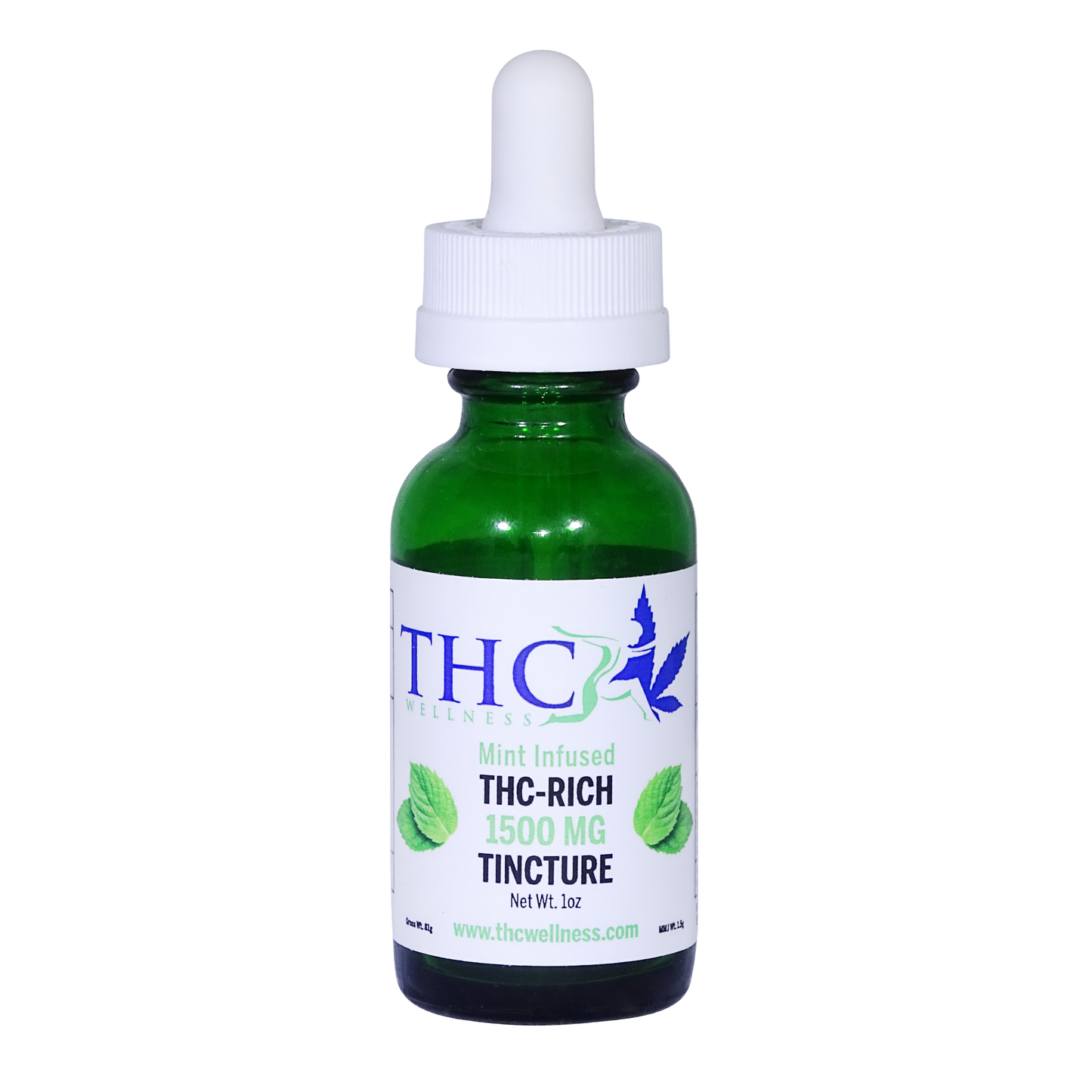 1500mg Mint THC Tinctures