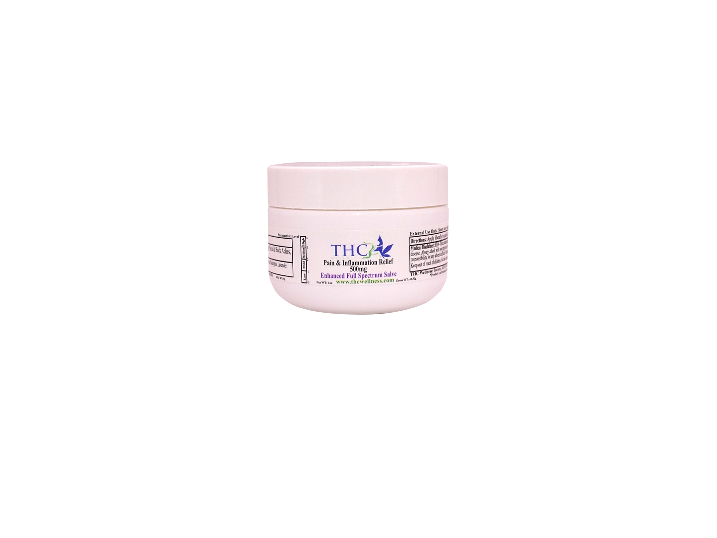 1oz 500mg Enhanced Full Spectrum Salve