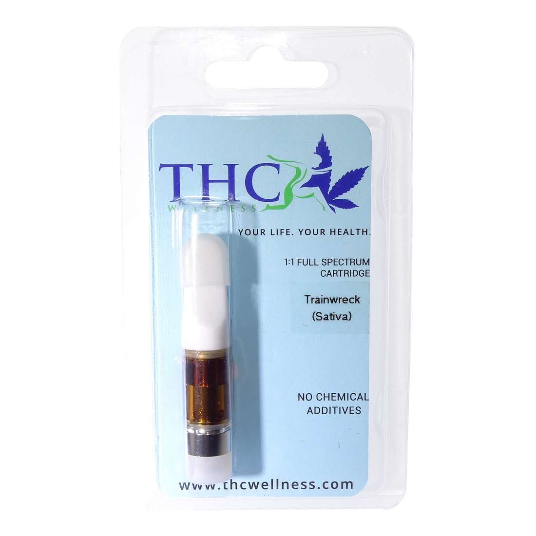 Trainwreck 1:1 Vape 600mg – THC Wellness